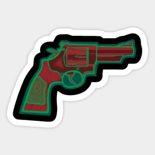 .44 Magnum Revolver Sticker